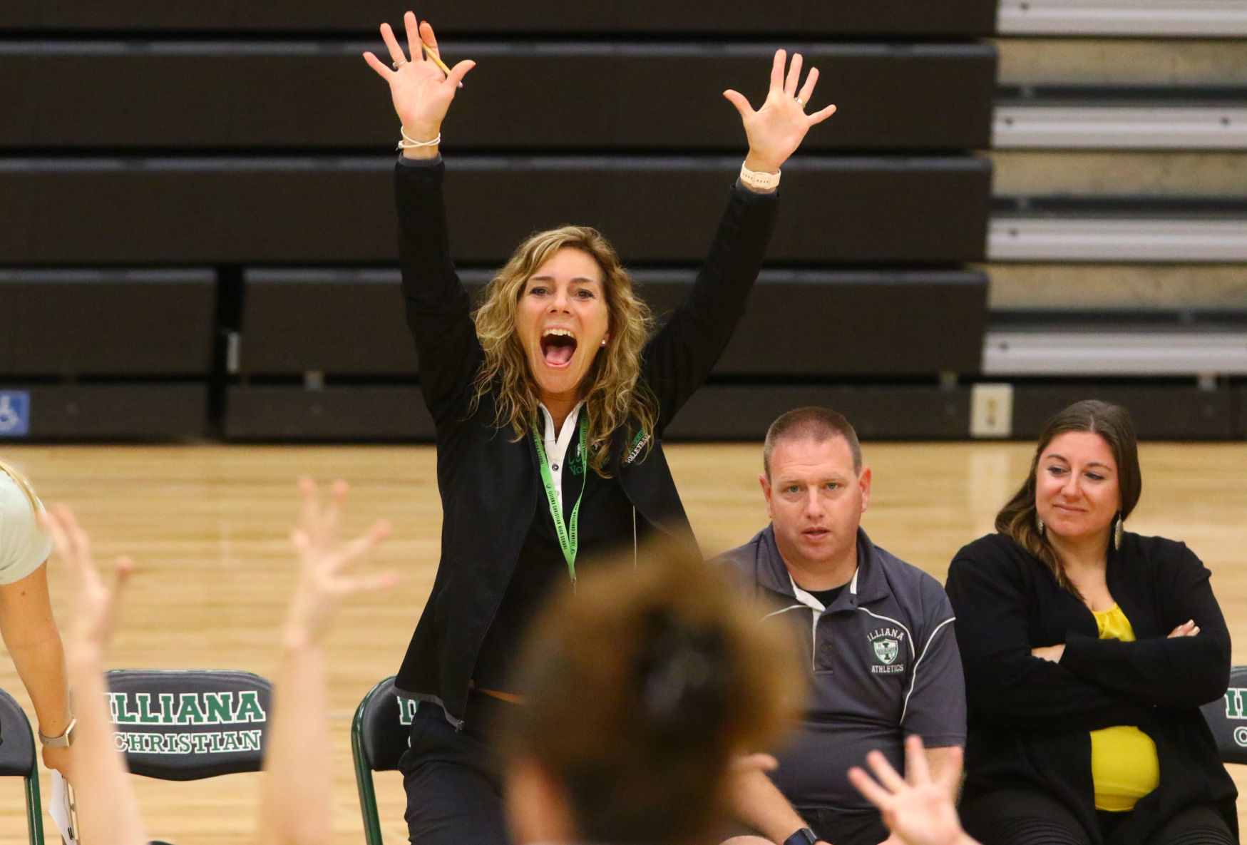 Gallery: Bishop Noll at Illiana Christian volleyball